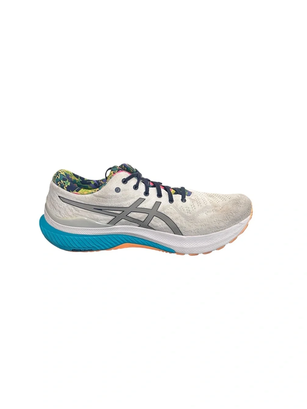 ASICS Men’s Gel Kayano 29 1011B628 Gray Blue Running Shoes US 13